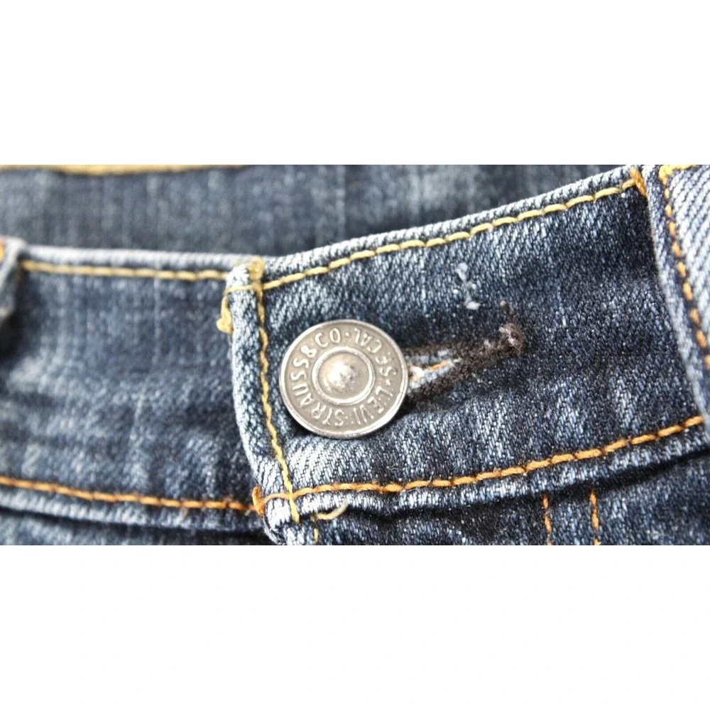 Levi Strauss 541 Athletic Fit Men's Blue Denim Jeans W32 L32 - Picture 3 of 15